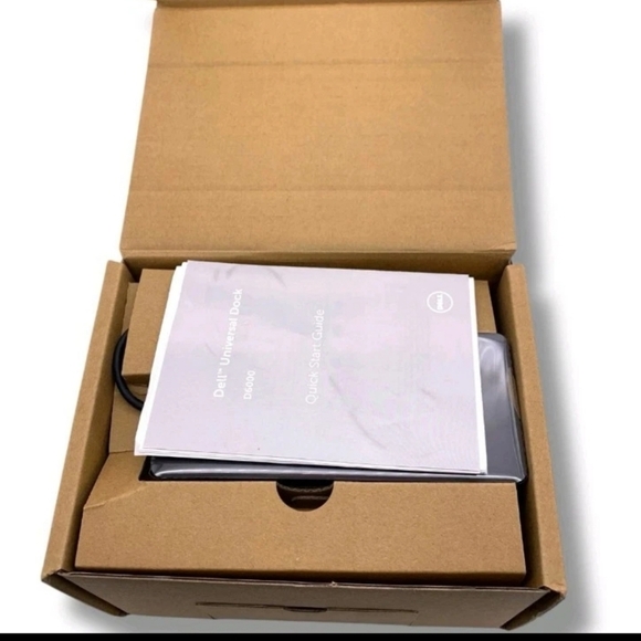DELL D6000 DisplayLink Universal Docking Station +130W AC USB 3.0 / USB-C UHD 4K - Picture 12 of 16